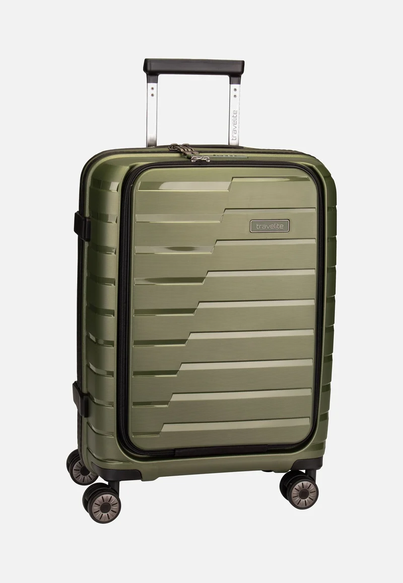 Air Base 4-Rad Trolley S Vortasche Olive - Suitcase