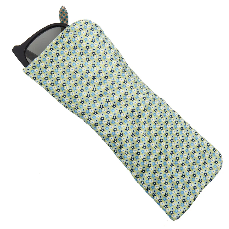 DARK GREEN GLASSES CASE