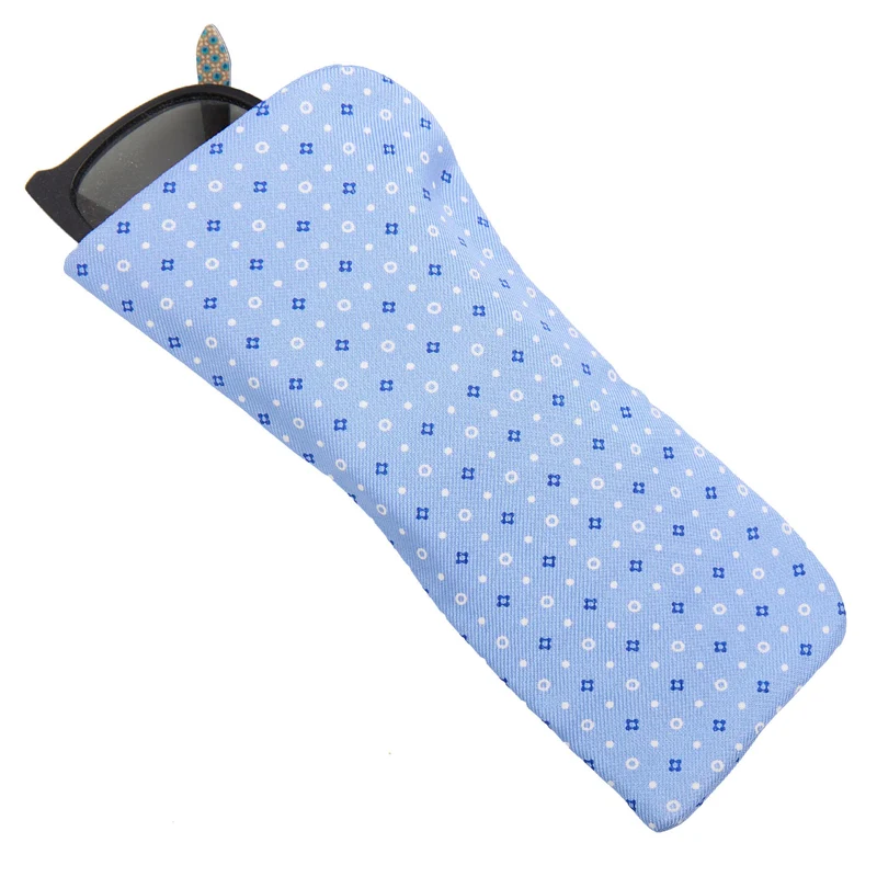 LIGHT BLUE GLASSES CASE