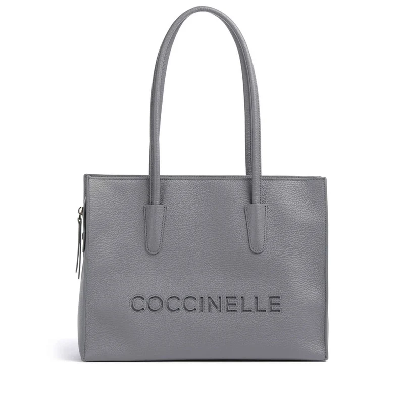 Borsa Donna a Spalla COCCINELLE in Pelle Linea Myrtha26 colore Stove