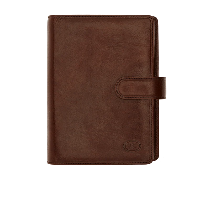 Agenda in pelle con interno ricaricabile