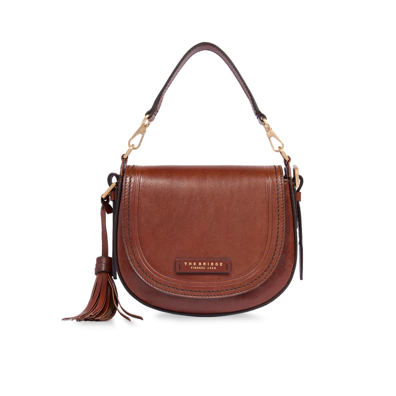 Borsa tracolla pelle con catena