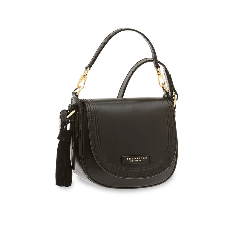 Borsa tracolla pelle con catena