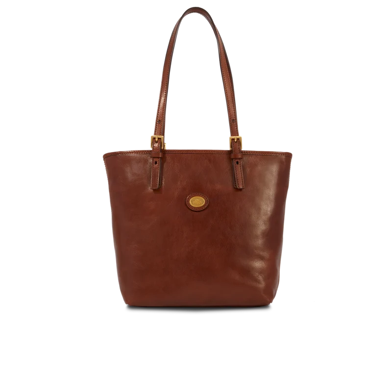 Borsa shopper pelle donna con zip