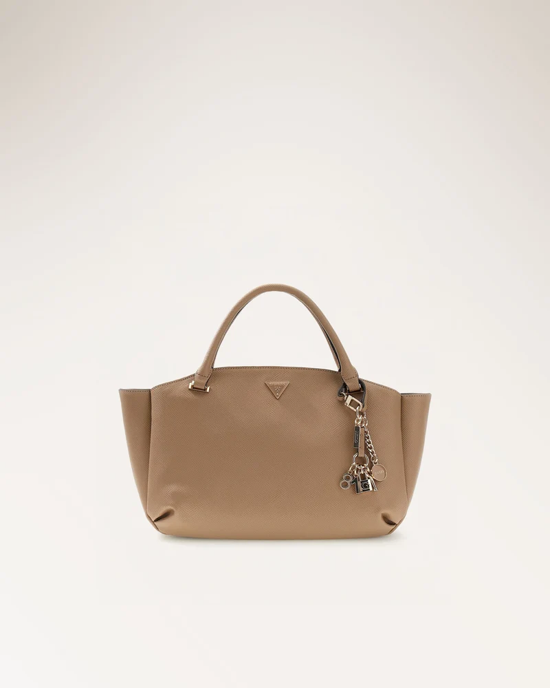Gilda 3 Comp Satchel Beige