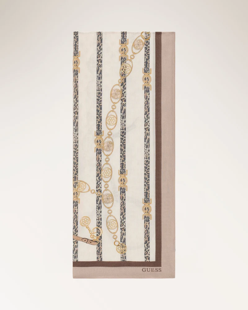 Printed Scarf 70x180 Light