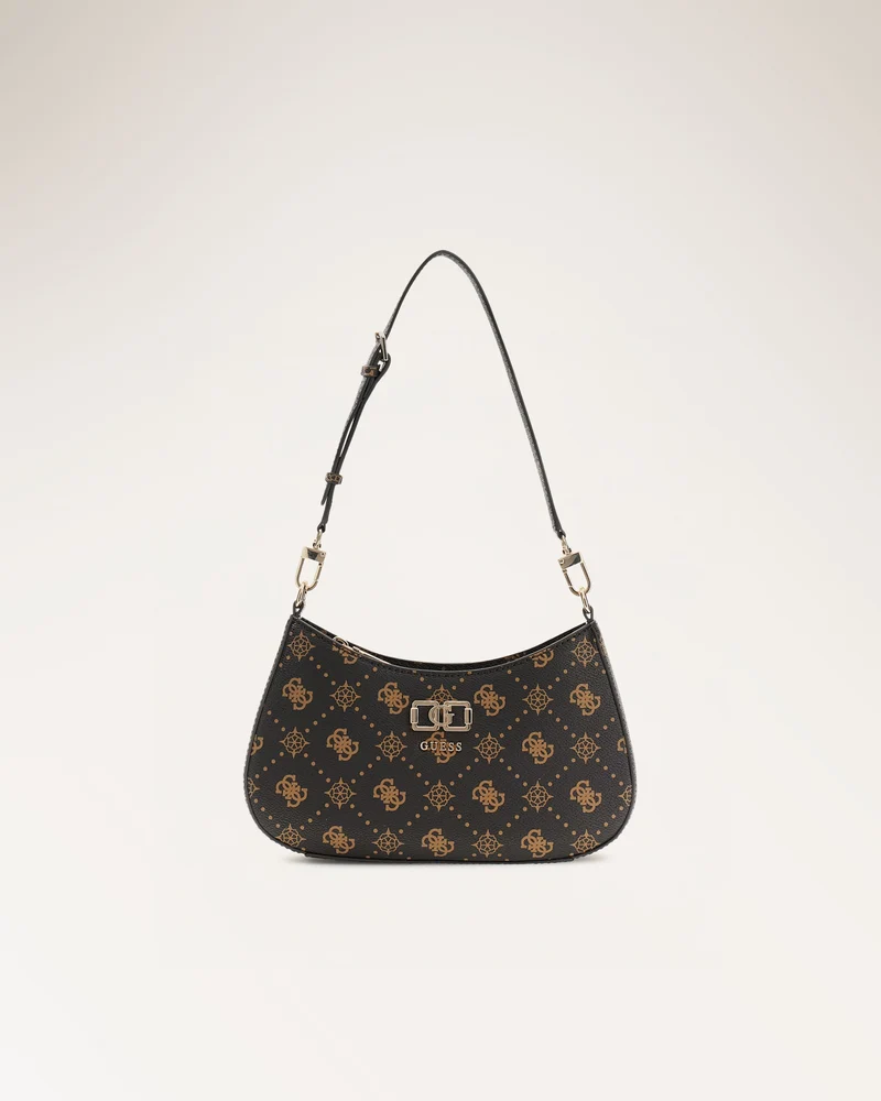 Emelie Logo Top Zip Shldr Bag