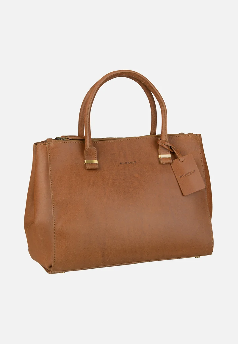 Vintage Wieske 2-Zipper 6971 Cognac - Bowling Bag