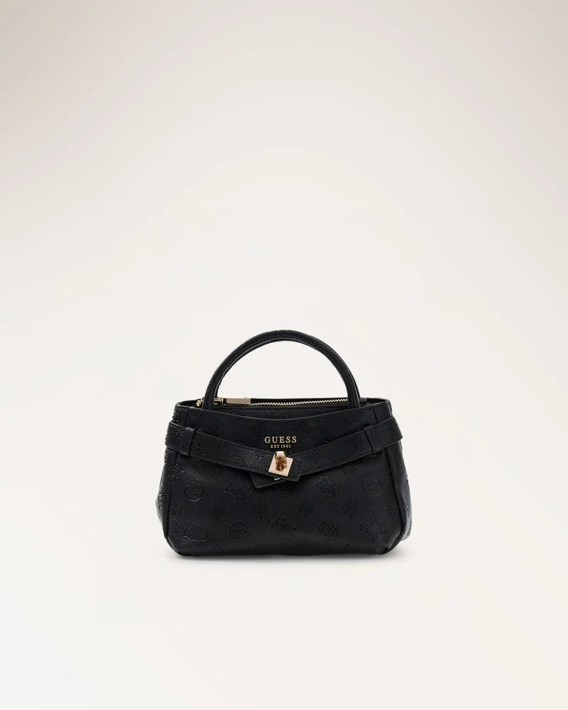 Ella Logo Mini Satchel Black