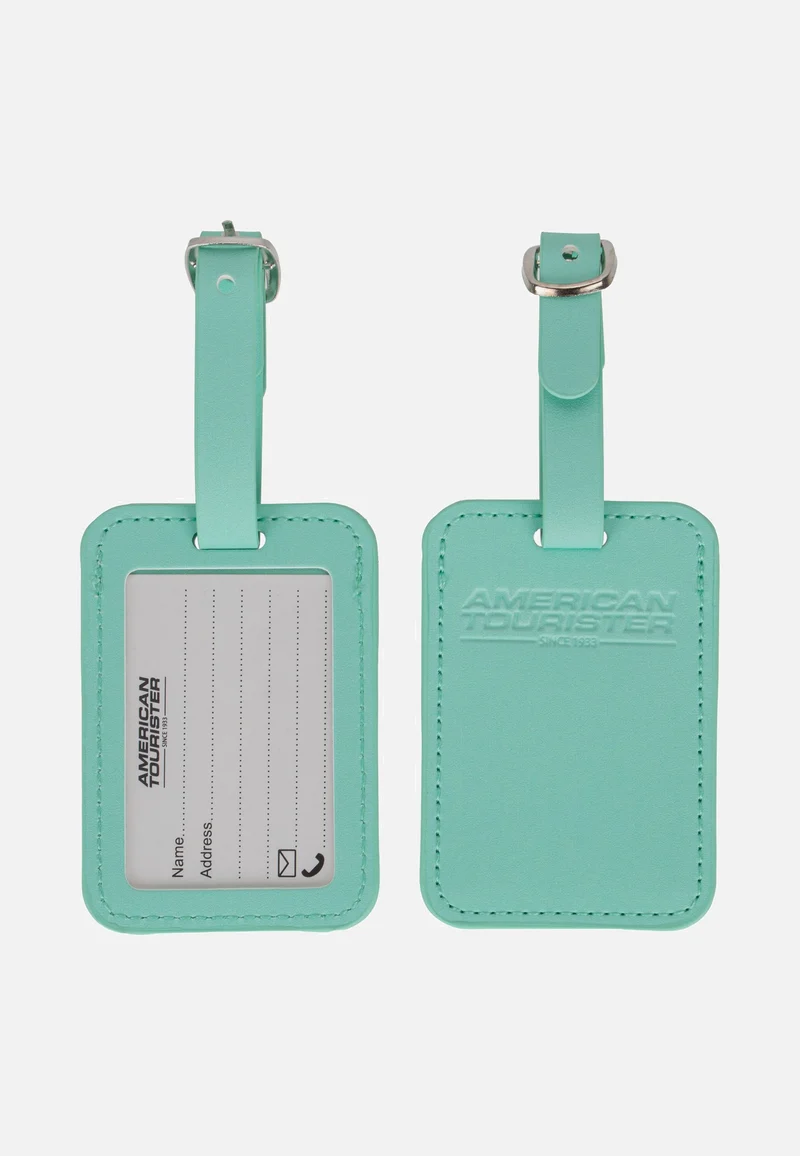 Luggage Tag Pack Of 2 Jelly Mint - Luggage Tag