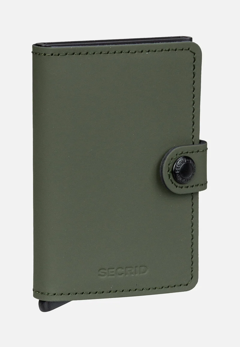 Miniwallet Matte Green-Black - Wallet