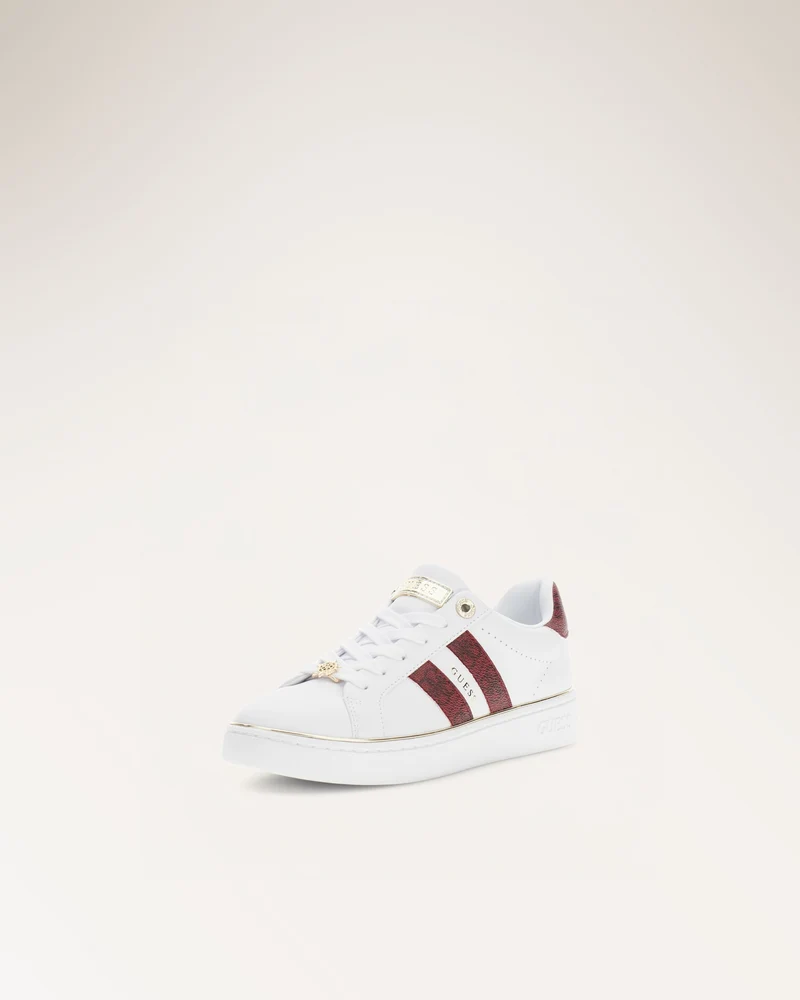 Barlie White Red
