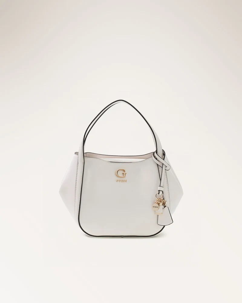 Coleen Small Satchel Off White