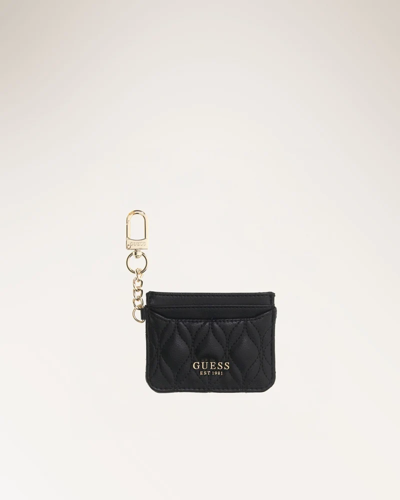 Maxine Quilted Card Case Black