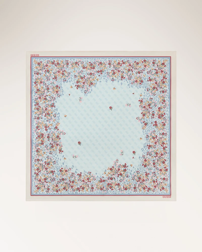 Printed Square Foulard 53x53