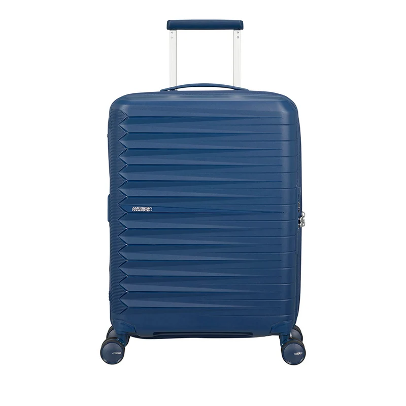 Trolley Cabina Rigido Espandibile 4 Ruote AMERICAN TOURISTER linea FastForward colore Navy Blue