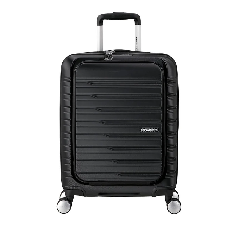 Trolley Cabina Rigido Easy Access 4 Ruote AMERICAN TOURISTER linea Flashline colore Shadow Black
