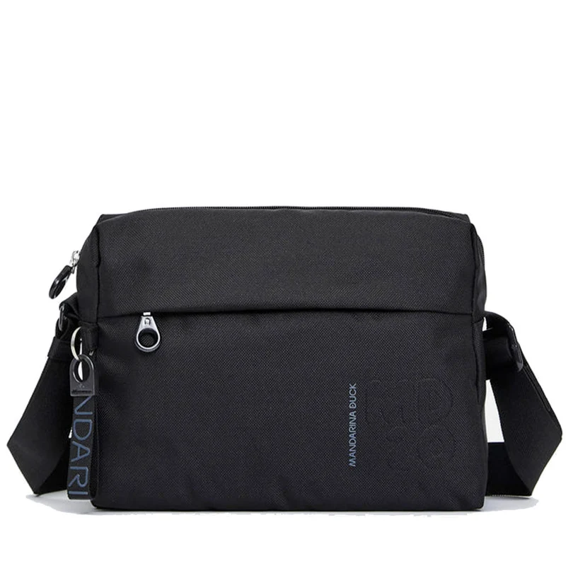 Borsa Donna a Tracolla Media MANDARINA DUCK linea MD20 in Tessuto Nero
