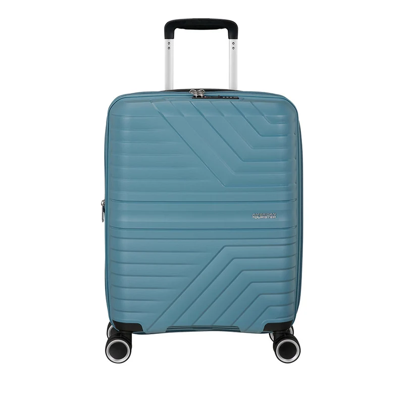 Trolley Cabina Rigido Espandibile 4 Ruote AMERICAN TOURISTER linea Flytwist colore Storm Blue