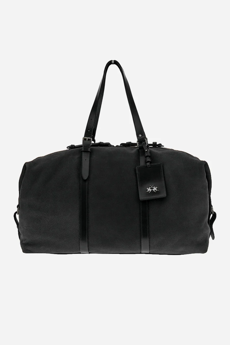 Reisetasche aus geprägtem Nubuk – Ignacio