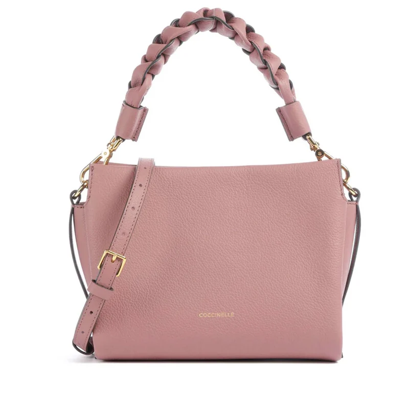 Borsa Donna a Mano COCCINELLE linea Boheme Small in Pelle Winter - Berry