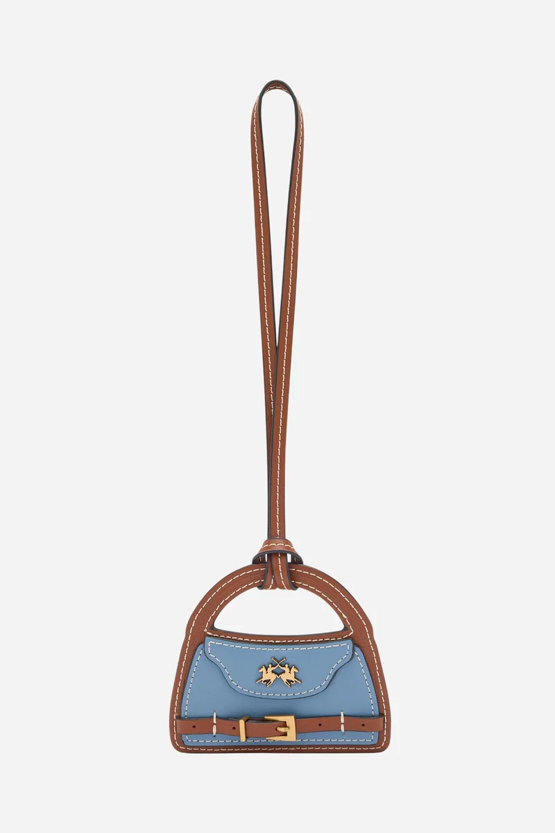 Taschenanhänger aus Leder – Selva Charm