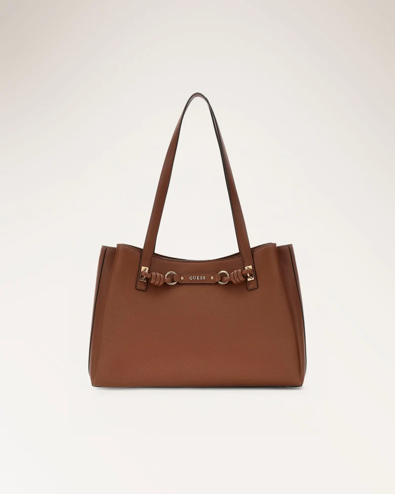 Camelia 3 Comp Tote Cognac