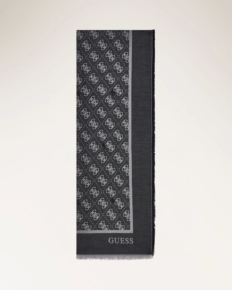 Jacquard Scarf 70x180 Black