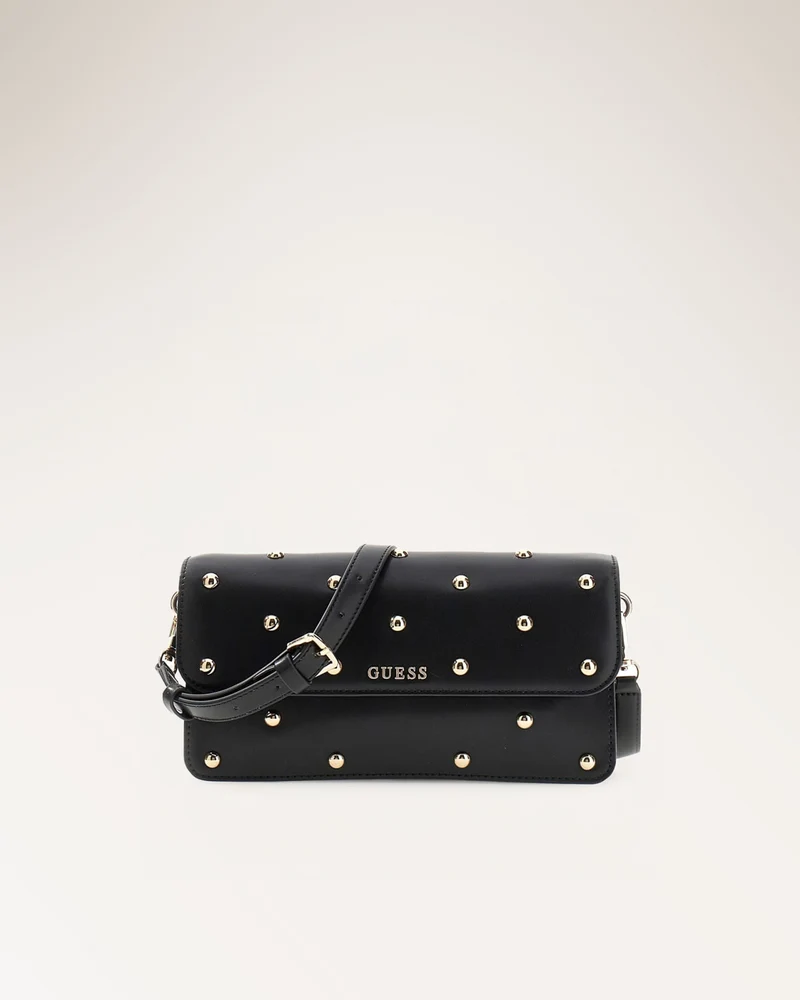 Sadie Flap Shoulder Bag Black