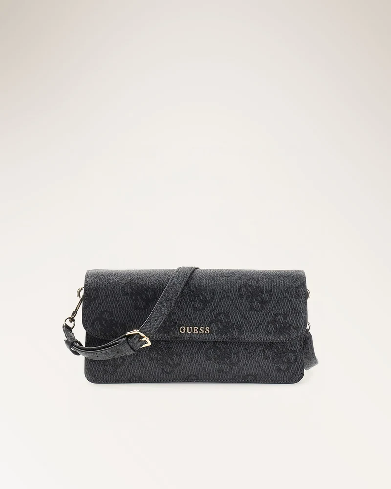 Sadie Flap Shoulder Bag Coal