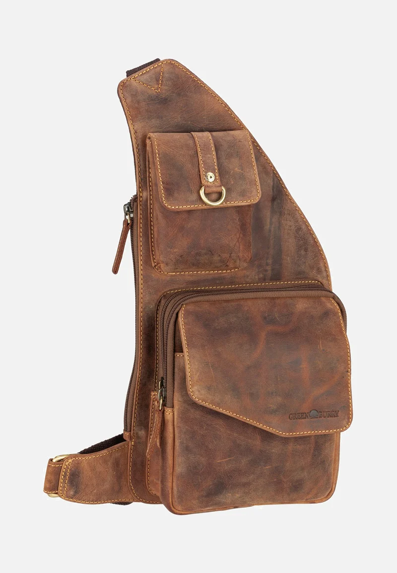 Vintage 1559 Bodybag Sattelbraun - Sling Bag