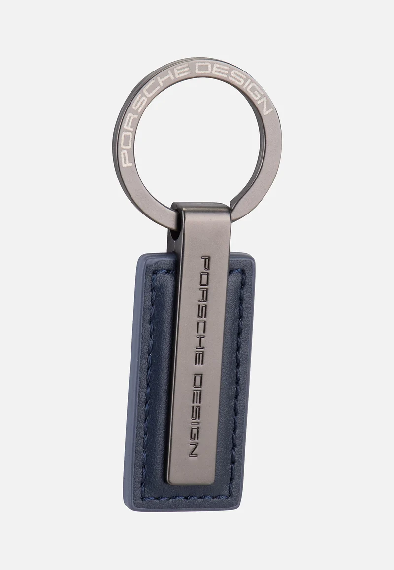 Keyring Metal Bar 28801 Dark Blue - Keychain