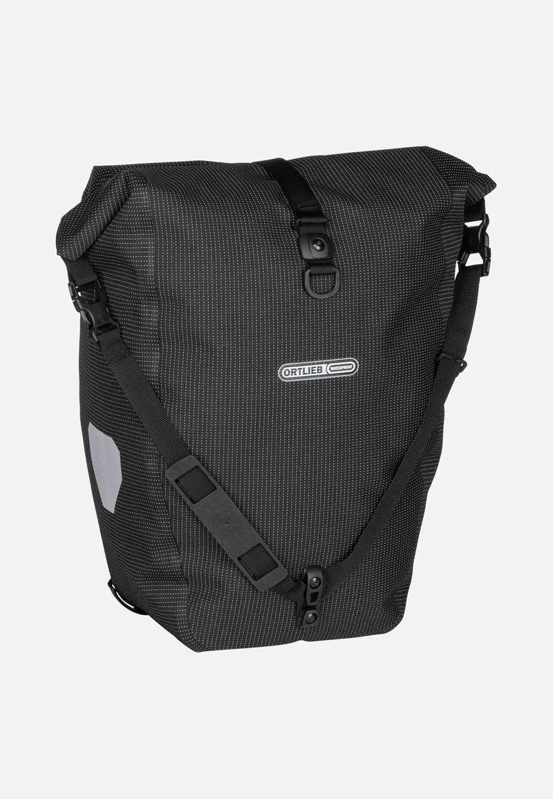 Back-Roller High Visibility Single QL3.1 Black Reflective - Bike Bag