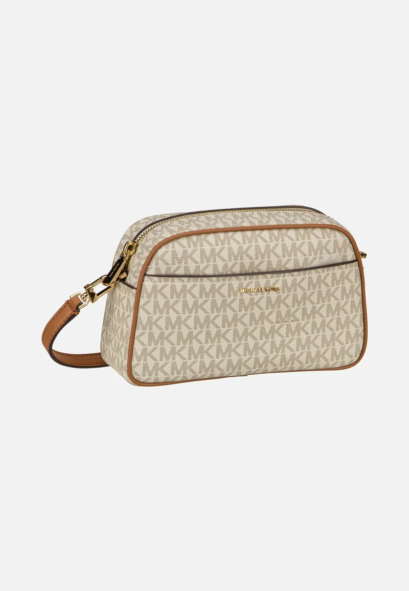 Jet Set SM Camera XBody MK SIG Vanilla/Acorn - Crossbody Bag