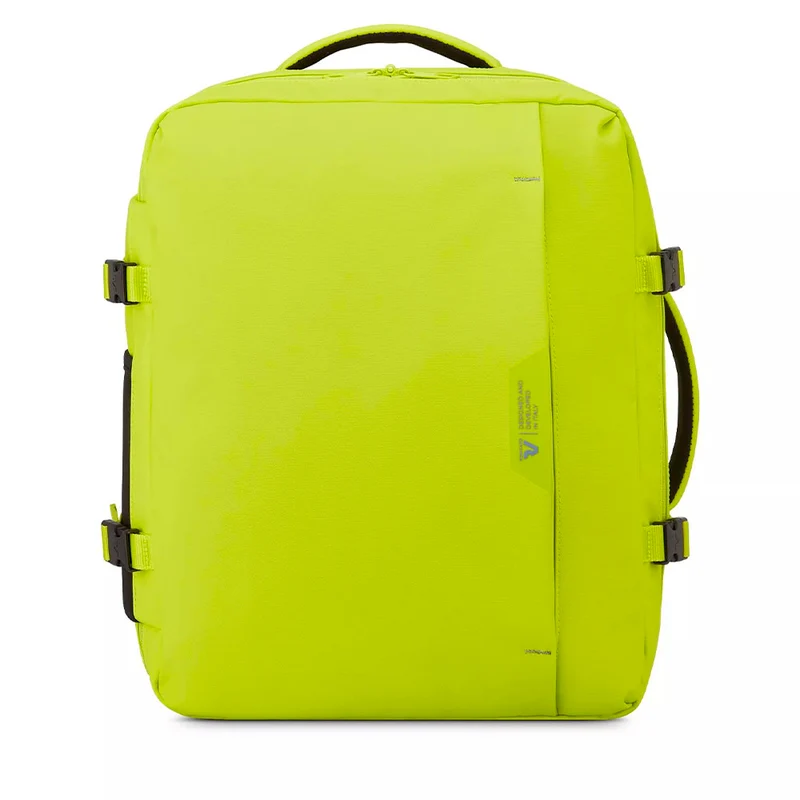 Zaino da Viaggio Underseat RONCATO linea Wanderline in Tessuto Gommato Cyber Lime
