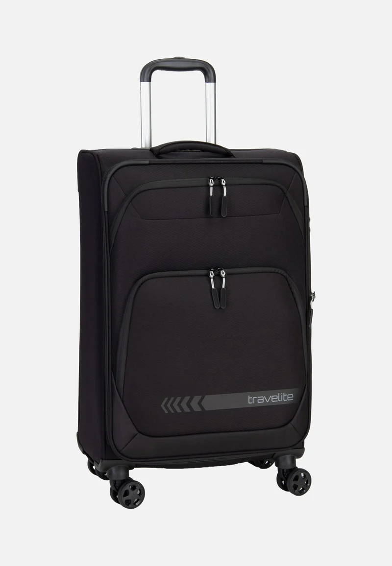 Kick Off Trolley 4W M Exp. Black - Suitcase