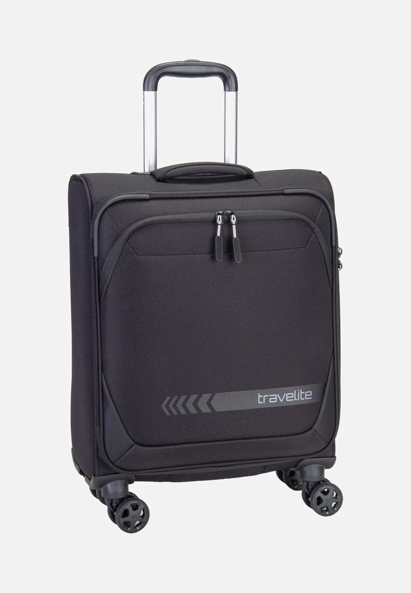 Kick Off Trolley 4W S Black - Suitcase