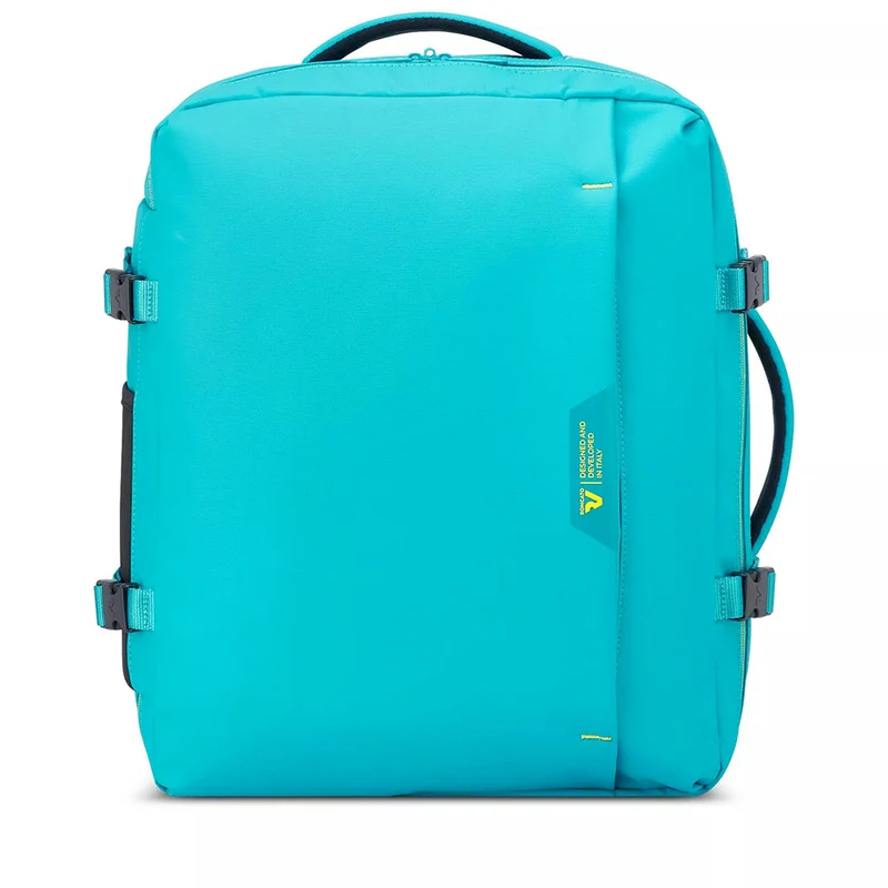 Zaino da Viaggio Underseat RONCATO linea Wanderline in Tessuto Gommato Turchese
