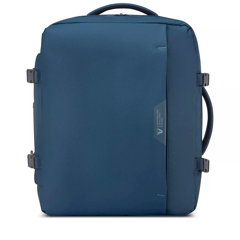 Zaino da Viaggio Underseat RONCATO linea Wanderline in Tessuto Gommato Blu Notte