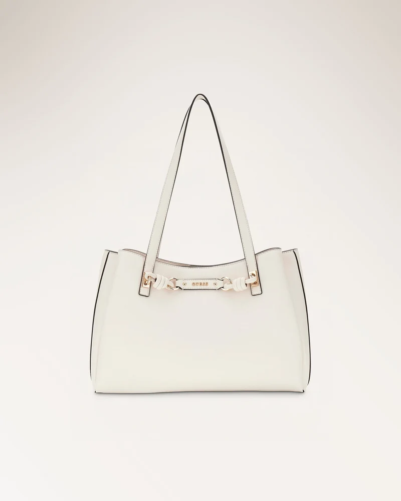 Camelia 3 Comp Tote Off White