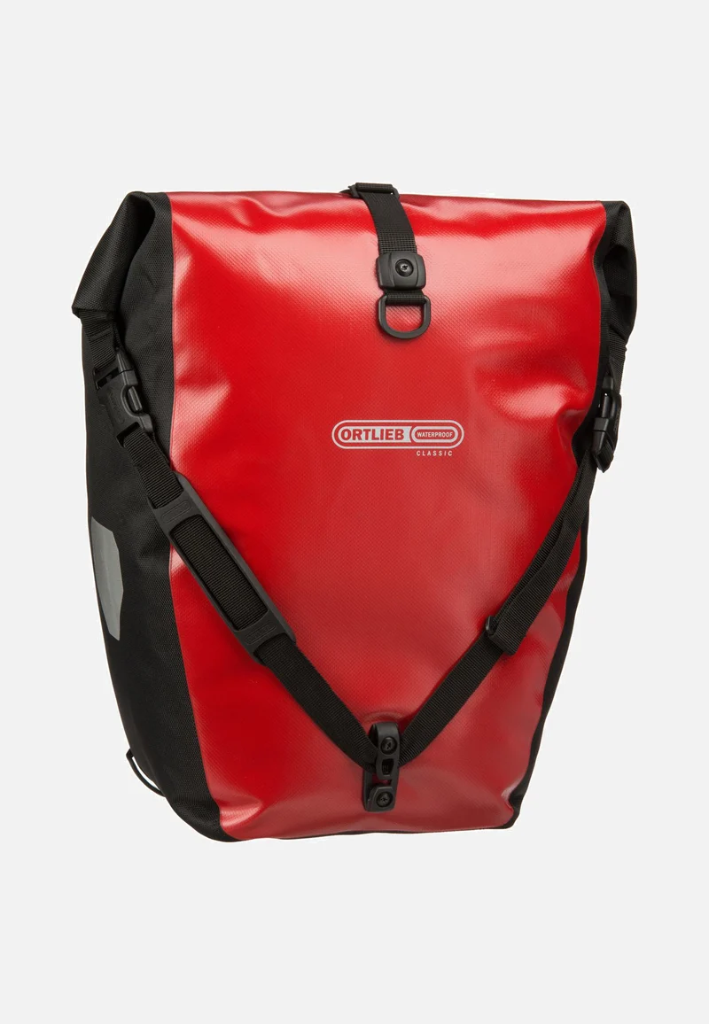 Back-Roller Rot Schwarz - Bike Bag