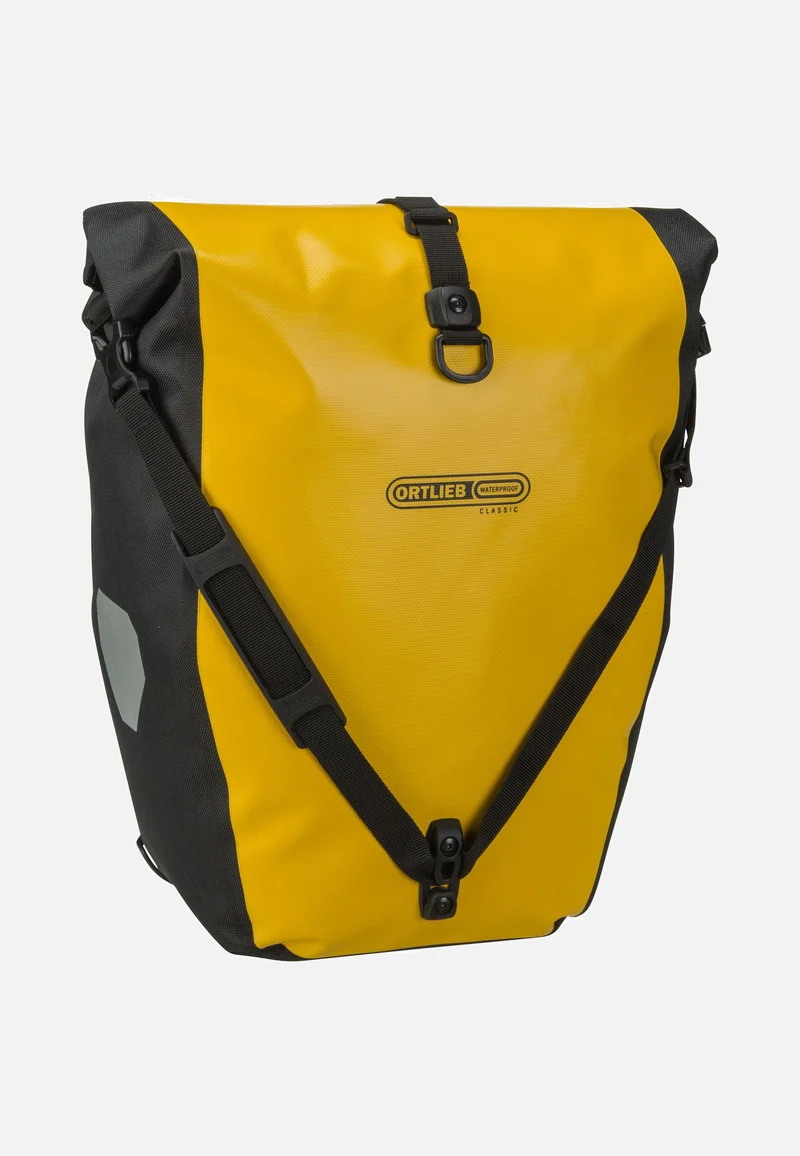 Back-Roller Sonnengelb Schwarz 2er Set - Bike Bag
