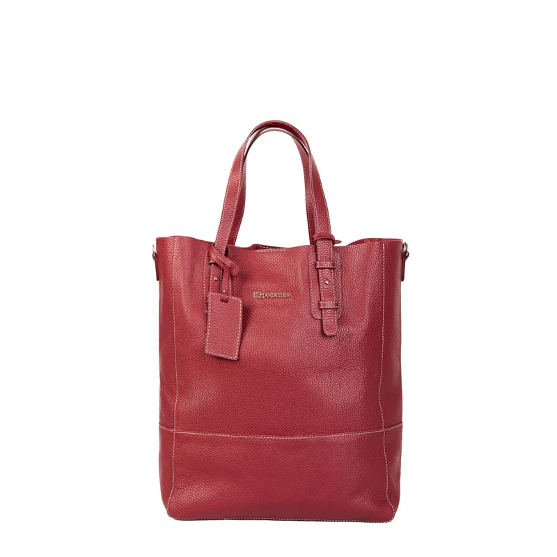 BURGUNDY SLOUCHY BAG