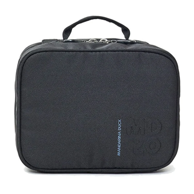 Beauty Case MANDARINA DUCK in Tessuto Colore Nero Linea MD20