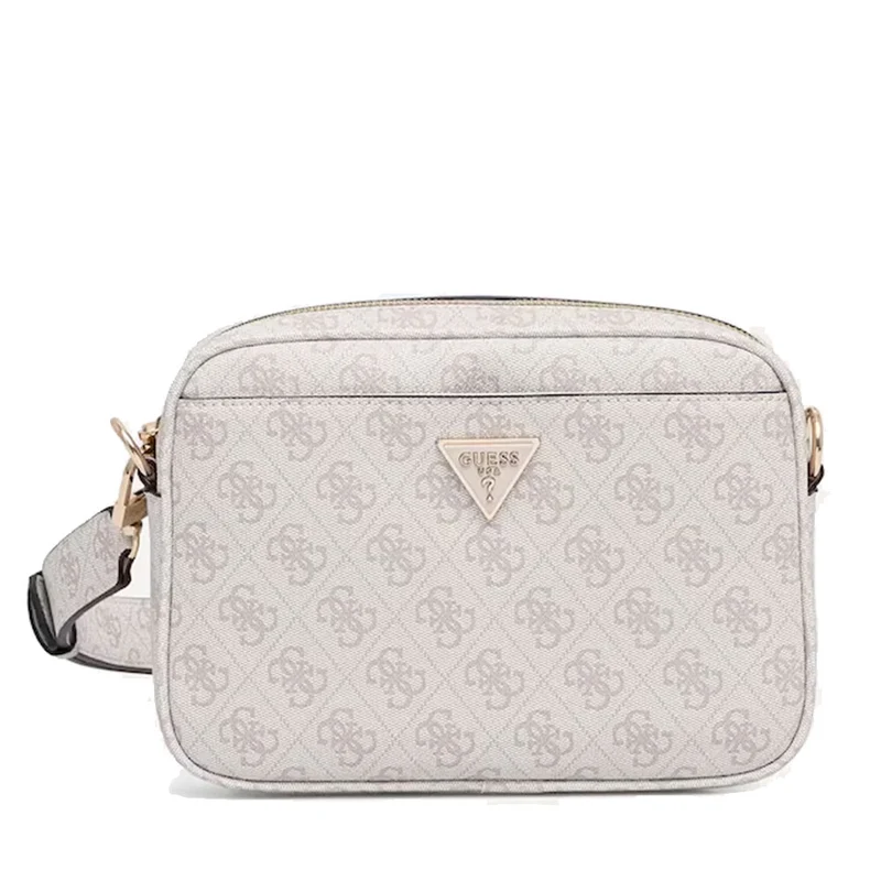 Borsa Donna a Tracolla GUESS Linea Meridian colore Bone Logo