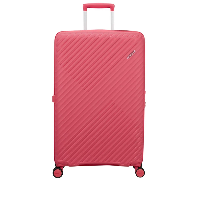 Trolley Grande Rigido Espandibile AMERICAN TOURISTER linea Diablast colore Pink Glitch