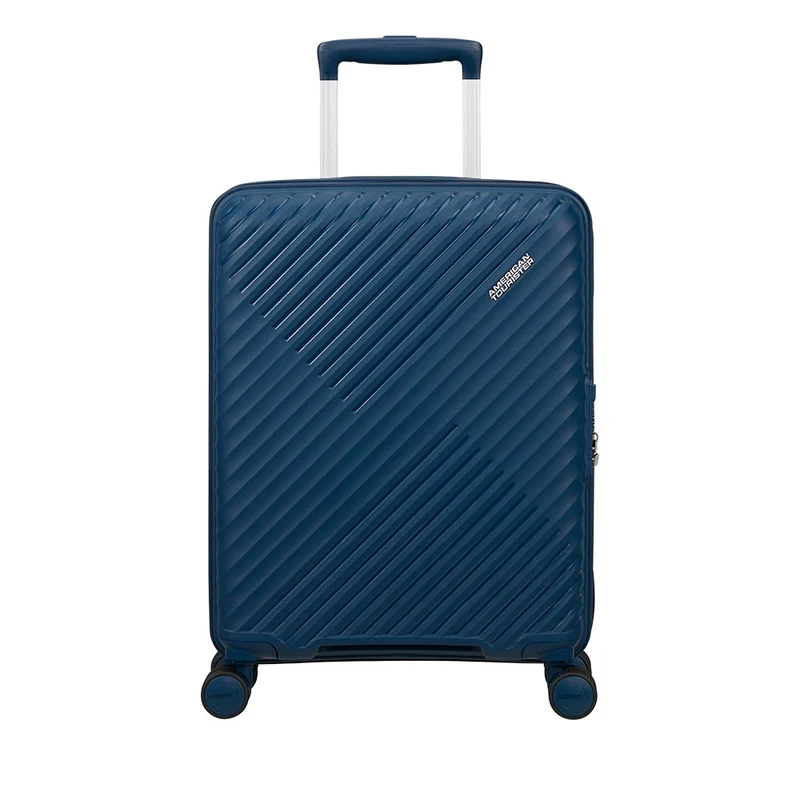 Trolley Cabina Rigido 4 Ruote AMERICAN TOURISTER linea Diablast colore Darkwave Blue