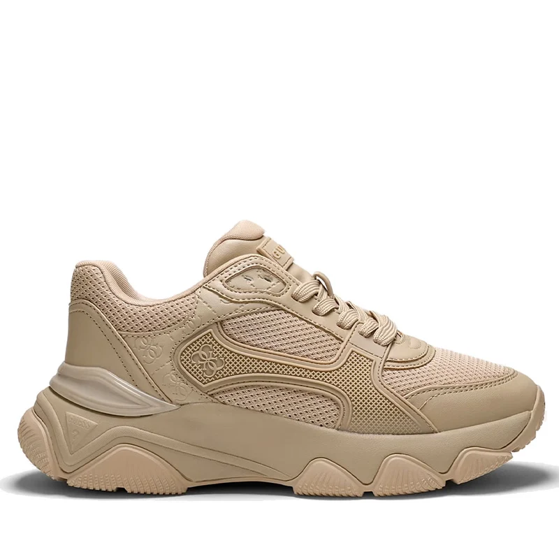 Sneakers Donna GUESS Colore Nude Linea Mazzy