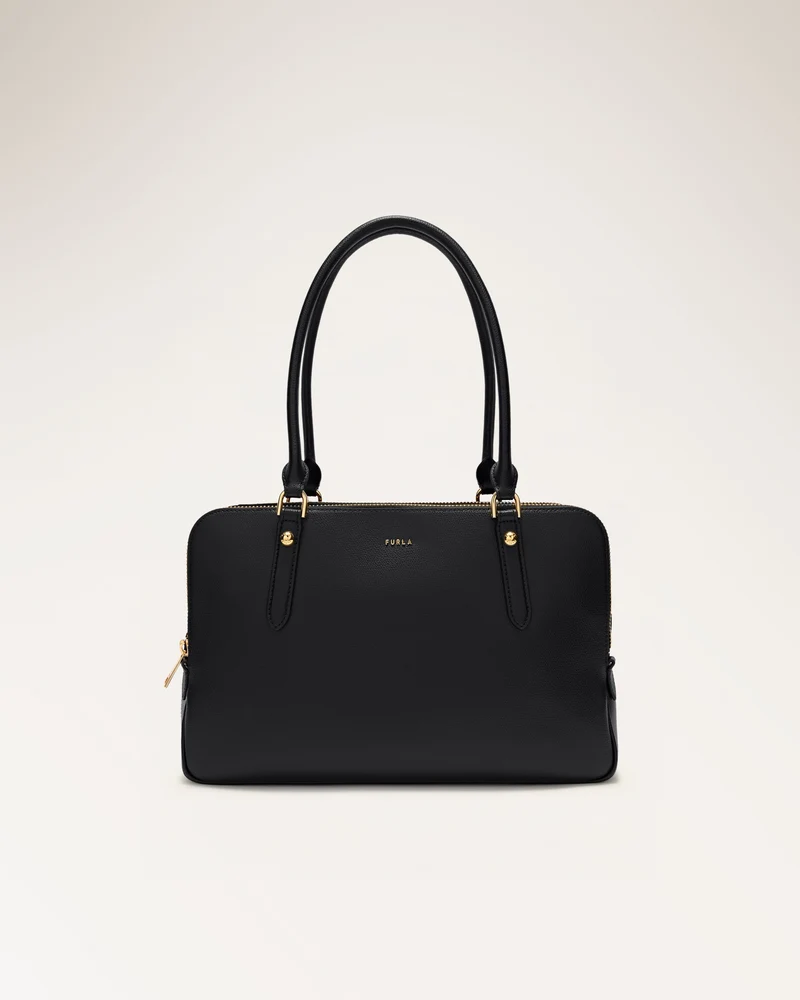 Giulia L Boston Bag Nero