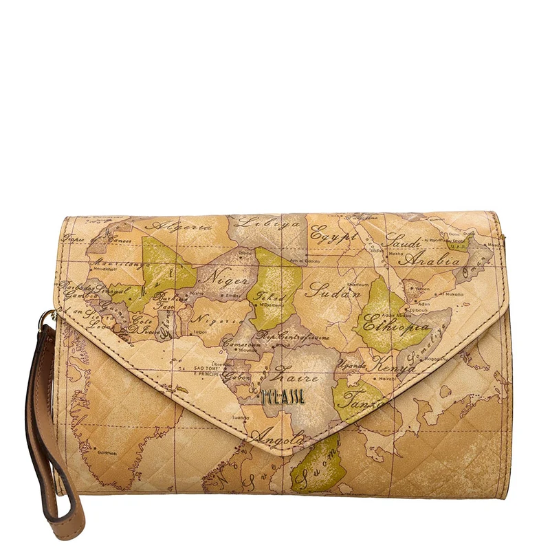 Clutch Donna 1A Classe Alviero Martini in Pelle stampa Geo Classic PO53